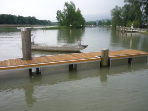 Drijvende steiger
